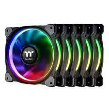 ABANICO GAMER THERMALTAKE RIING PLUS RGB 12CM 5 PACK