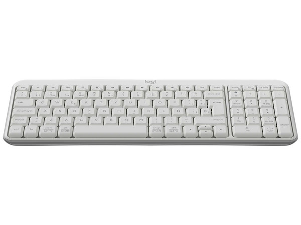 TECLADO LOGITECH K250 COMPACT MEMBRANA INALÁMBRICO BLUETOOTH ESPAÑOL BLANCO