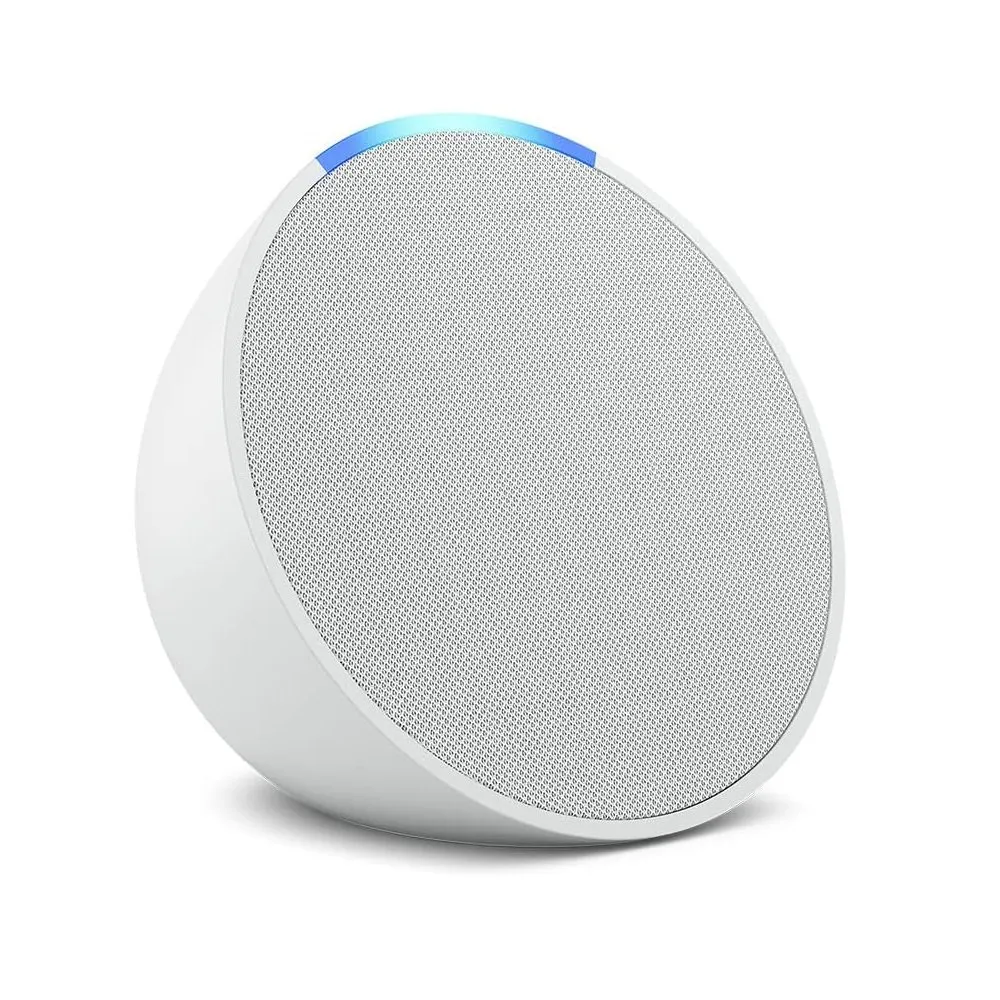PARLANTE AMAZON ECHO POP 1RA GEN CON ALEXA BLANCO GLACIAR