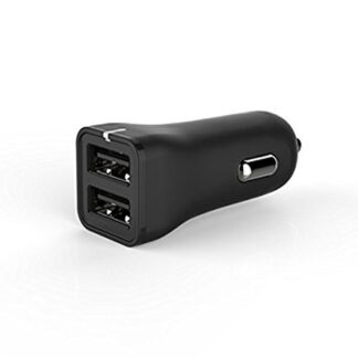 CARGADOR DUAL ONE ERC-202BK AUTO Y PARED USB NEGRO