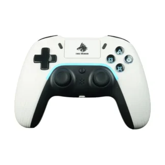 GAME PAD EAGLE WARRIOR FG02B COMPATIBLE CON PS4 INALÁMBRICO BLUETOOTH CON FUNCIÓN COMPLETA BLANCO