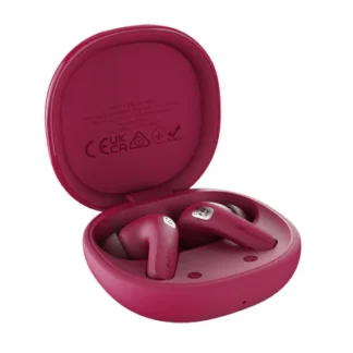 AUDÍFONO HIFUTURE FLYBUDS4 ANC INALÁMBRICO BLUETOOTH CON CANCELACIÓN DE SONIDO FUCSIA