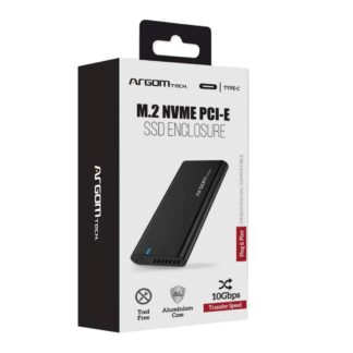 ENCAPSULADOR ARGOM M.2 USB 3.0/TYPE C NVME PCI-E TYPE-C ARG-AC-1038