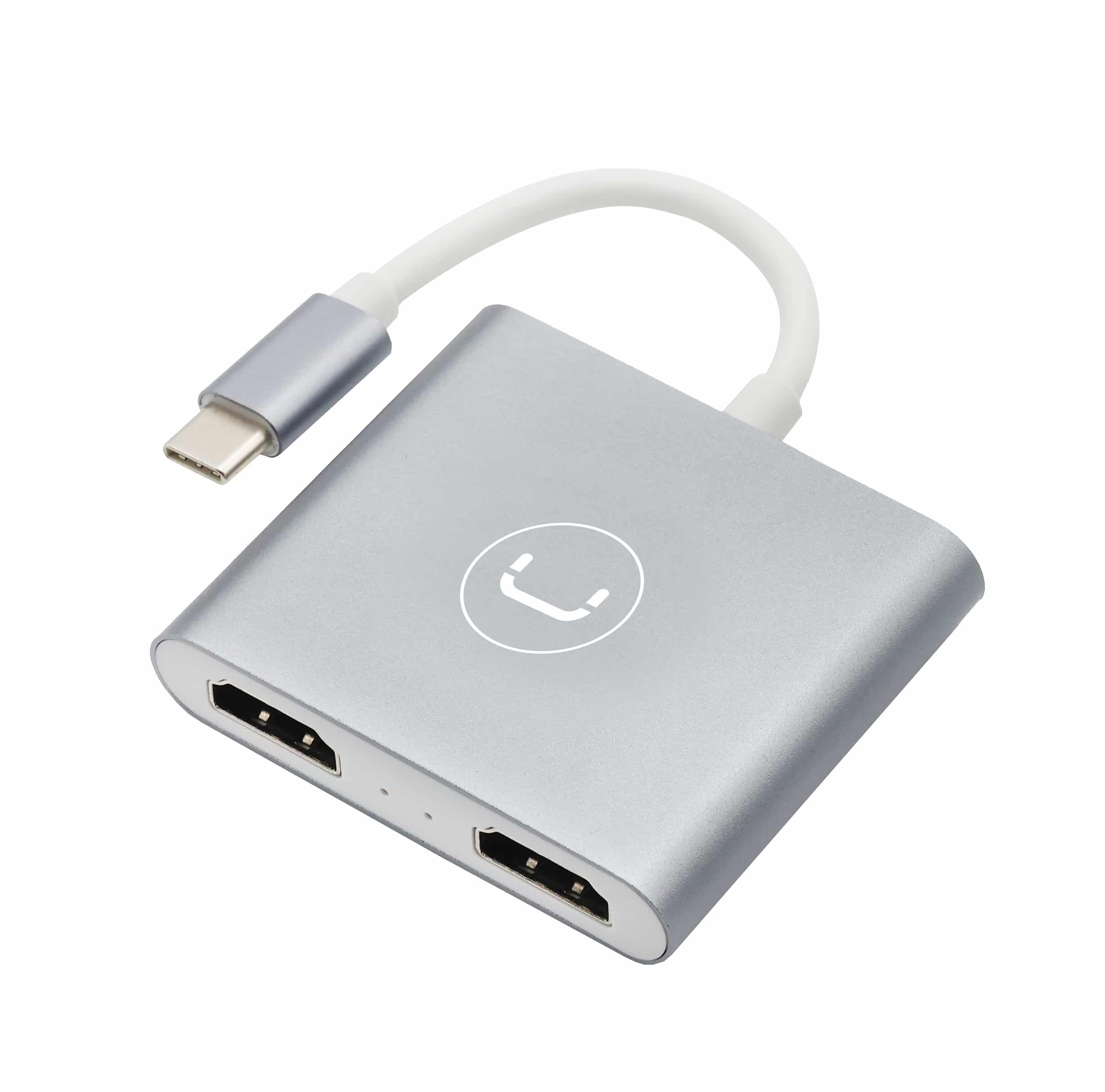 HUB UNNO TEKNO HB1103SV USB-C TO DUAL HDMI HUB/ADAPTADOR - Image 2