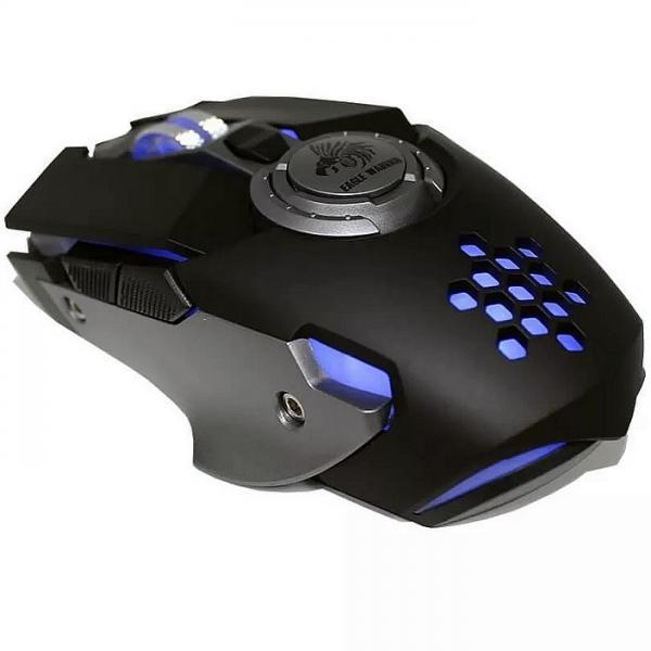 MOUSE GAMER EAGLE WARRIOR HIVE USB 6 BOTONES 4800 DPI LED
