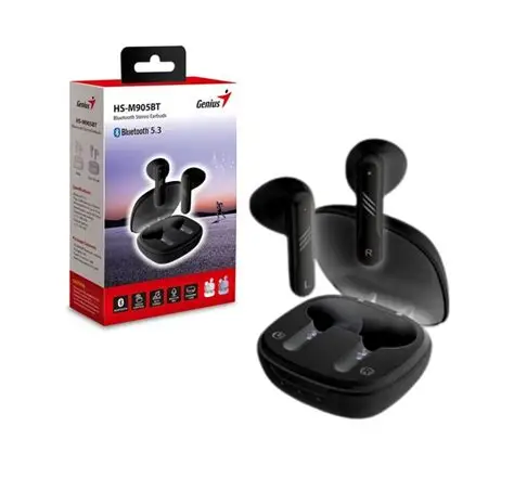 AUDÍFONOS BLUETOOTH GENIUS HS-M905BT NEGRO