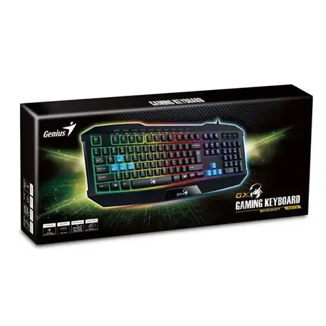 TECLADO GAMER GENIUS SCORPION K220 SP USB NEGRO - Image 2
