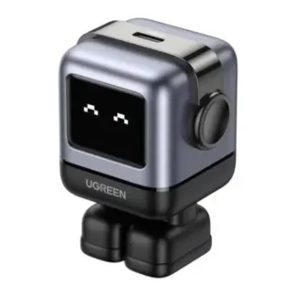 CARGADOR UGREEN CD359 ROBOT NEXODE PD GaN USB-C 30W NEGRO