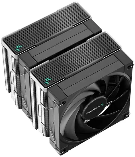 ABANICO GAMER DEEPCOOL AK620 V2 120FDB DOBLE PARA CPU SILENCIOSO NEGRO - Image 2