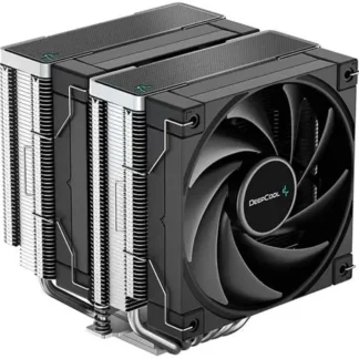 ABANICO GAMER DEEPCOOL AK620 V2 120FDB DOBLE PARA CPU SILENCIOSO NEGRO