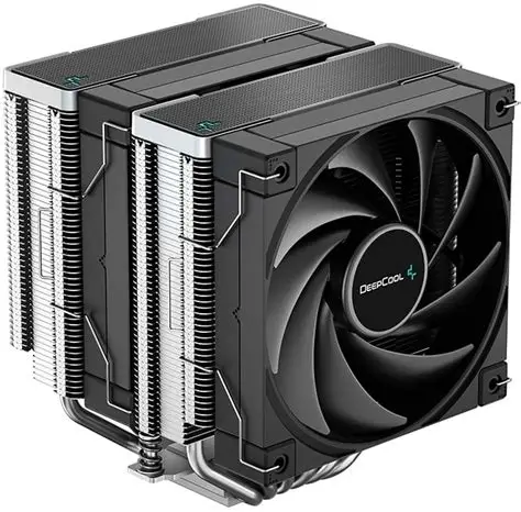 ABANICO GAMER DEEPCOOL AK620 V2 120FDB DOBLE PARA CPU SILENCIOSO NEGRO