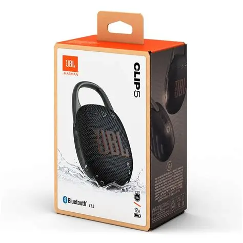 PARLANTE BLUETOOTH JBL CLIP 5 ULTRA WATERPROOF PORTABLE NEGRO - Image 4