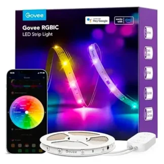 CABLE DE LUCES GOVEE RGBIC BASIC WIFI BLUETOOTH LED STRIP LIGHTS H618A