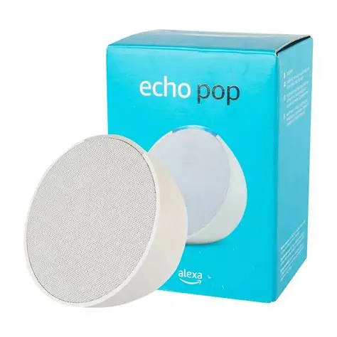 PARLANTE AMAZON ECHO POP 1RA GEN CON ALEXA BLANCO GLACIAR - Image 2