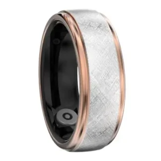 ANILLO INTELIGENTE HIFUTURE FUTURE RING 2 BLUETOOTH 5.3 WATERPROOF TALLA 60MM TITANIO ORO ROSA