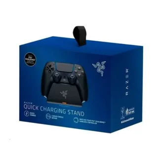 BASE CARGADOR RÁPIDO RAZER PARA PS5 CONTROLES