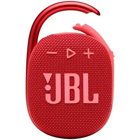 PARLANTE JBL CLIP 4 BLUETOOTH ULTRA PORTABLE WATERPROOF RED