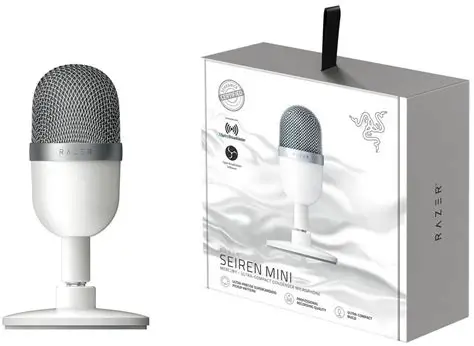 MICRÓFONO RAZER SEIREN MINI ULTRA WHITE