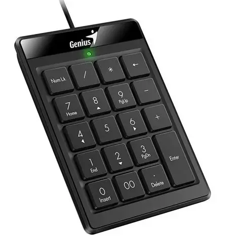 TECLADO NUMÉRICO GENIUS NUMPAD 110 USB NEGRO - Image 2