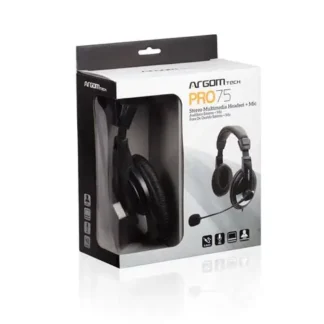 HEADSET ARGOM PRO 75 CON MICRÓFONO ARG-HS-0075