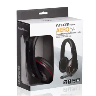HEADSET ARGOM AEREO 64 CON MICRÓFONO ARG-HS-0064