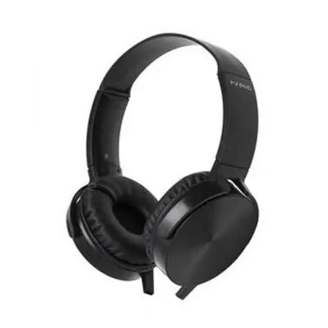 HEADSET GAMER MARVO HP-905BK CON MICRÓFONO NEGRO/ROJO