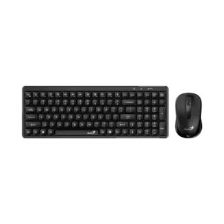 TECLADO Y MOUSE GENIUS LUXEMATE Q8100 INALÁMBRICO 2.4 GHz ESPAÑOL NEGRO