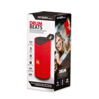 PARLANTE ARGOM DRUM BEATS X INALÁMBRICO BT RED