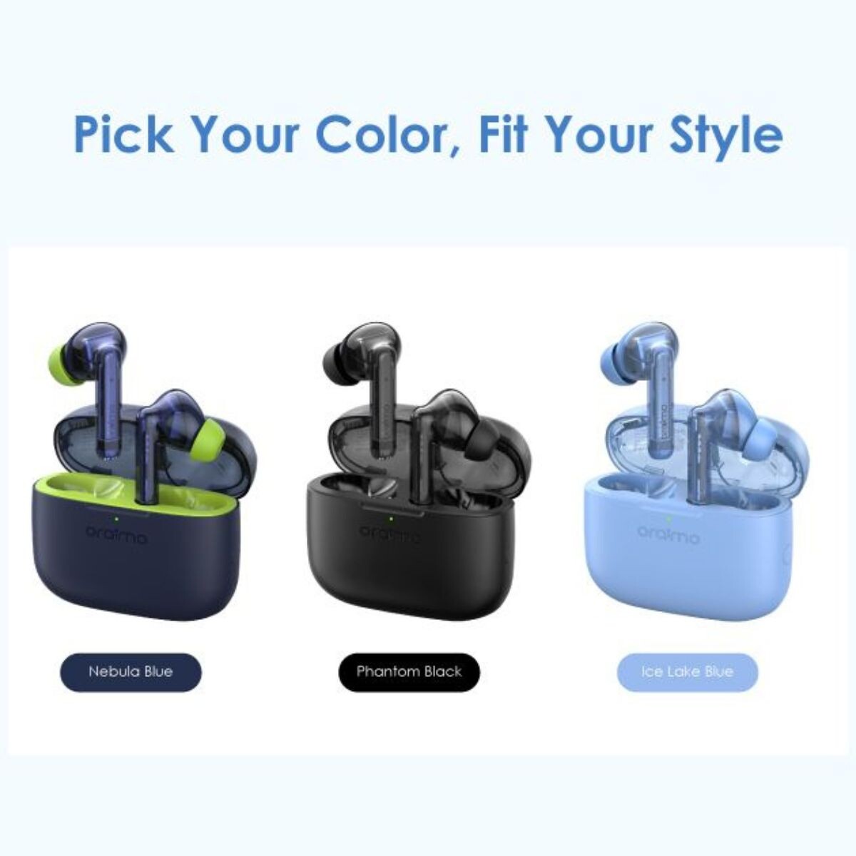 AUDÍFONO ORAIMO FREEPODS LITE OTW-330 BLUETOOTH IPX4 NEGRO - Image 2