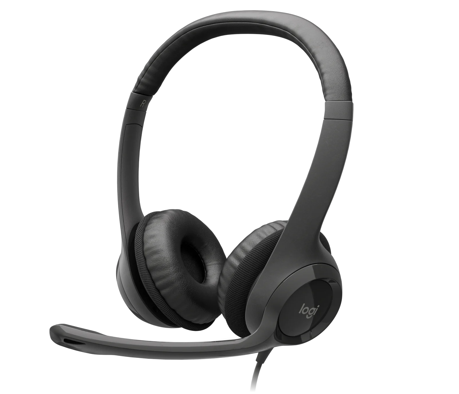 HEADSET CON MICRÓFONO LOGITECH H390 BLACK USB