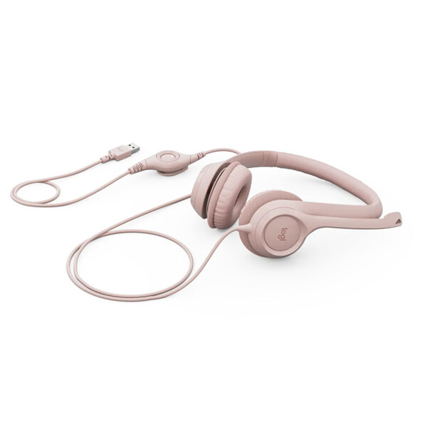 HEADSET LOGITECH H390 ROSE - Image 2