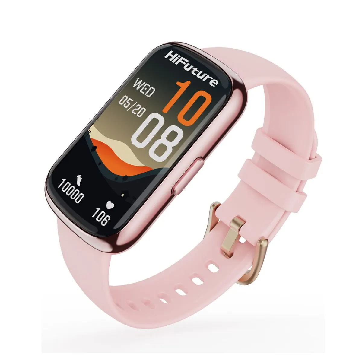 SMART WATCH HIFUTURE EVO2 / BANDA DE 16MM ROSADO - Image 3
