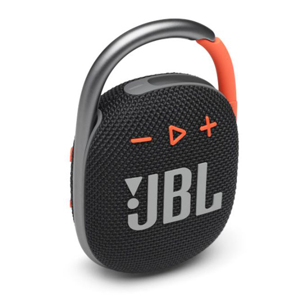 PARLANTE JBL CLIP 4 BLUETOOTH ULTRA PORTABLE WATERPROOF BLACK/ORANGE - Image 2