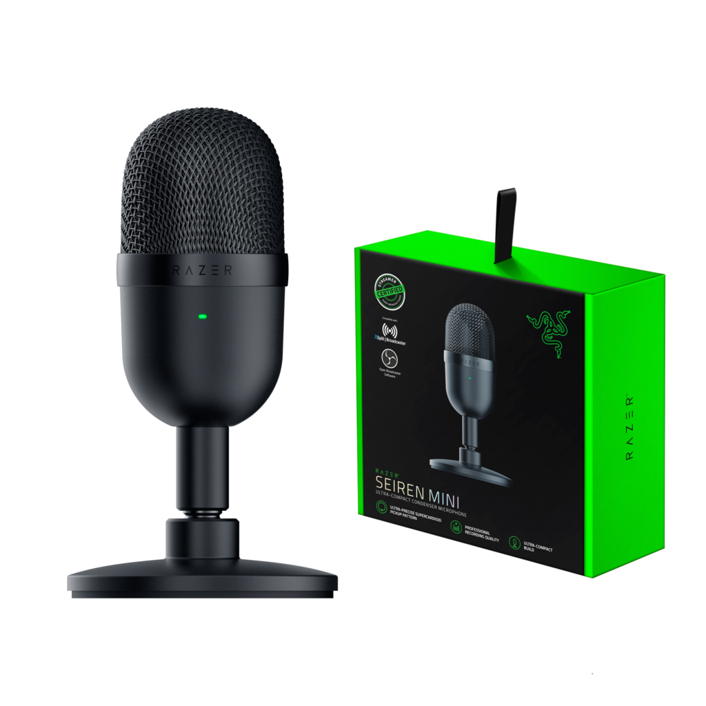 MICRÓFONO RAZER SEIREN MINI ULTRA COMPACT