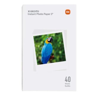 PAPEL FOTOGRÁFICO XIAOMI INSTANTÁNEO 3" 40 HOJAS  BLANCO