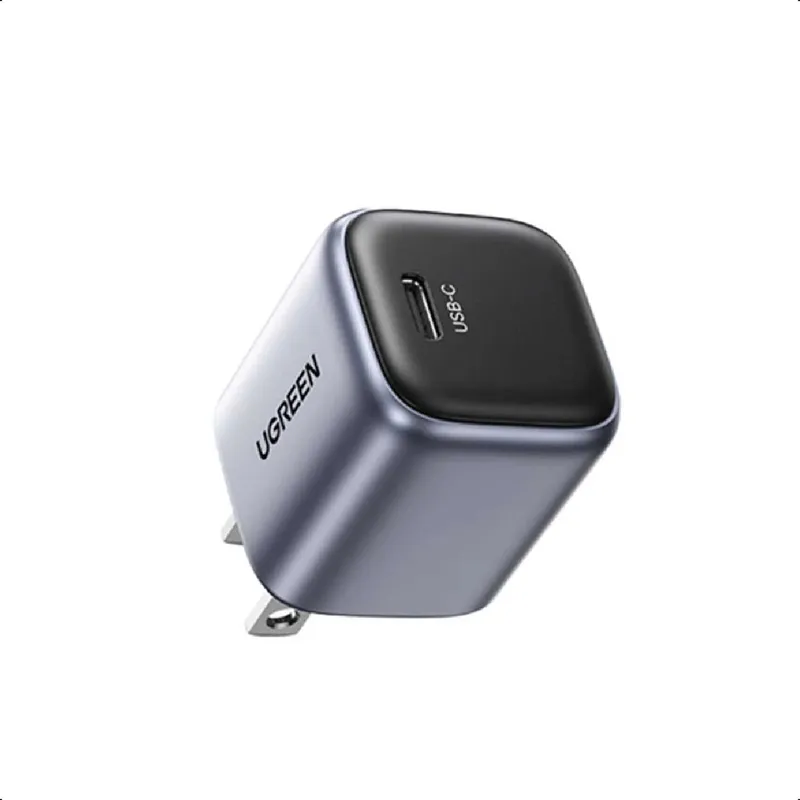 CARGADOR RÁPIDO UGREEN NEXODE CD318 USB-C 20W GRIS